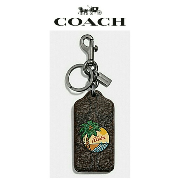 Coach Accessories - **SALE** NEW Coach "Aloha" Palm Tree in Hawaii Key Fob...last one!